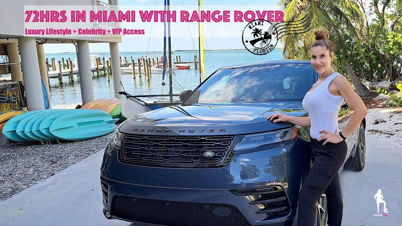 Hire a Range Rover Velar for Your Next Executive Ride in Miami