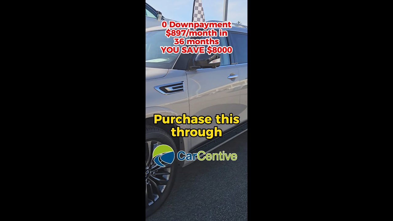 Chauffeured Infiniti QX80 Available 24/7 in Miami