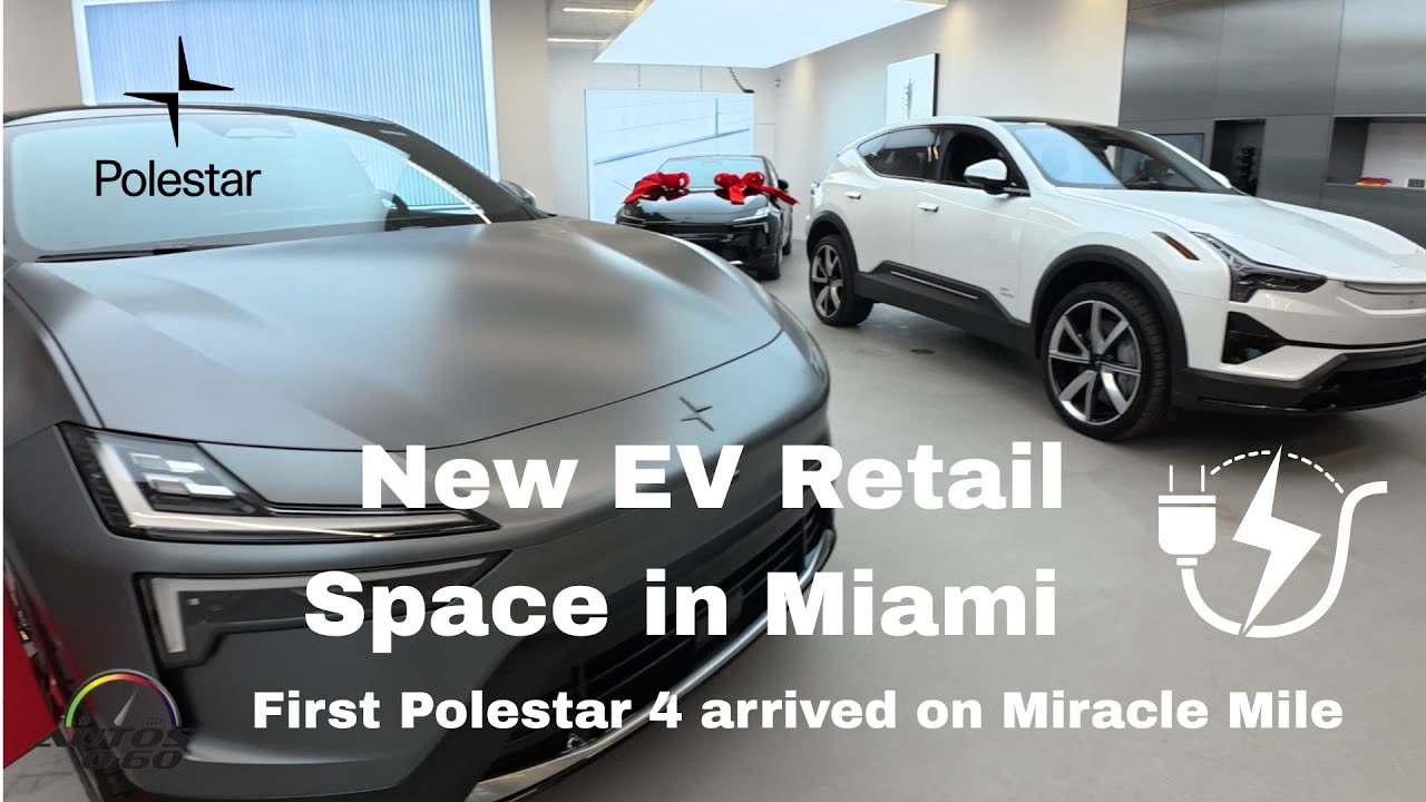 Experience Elite Travel in Miami with Our Chauffeured Polestar 3