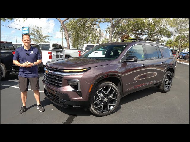 Experience Elite Travel in Miami with Our Chauffeured Chevrolet Traverse High Country
